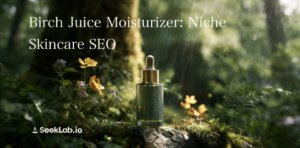 Birch Juice Moisturizer: Niche Skincare SEO