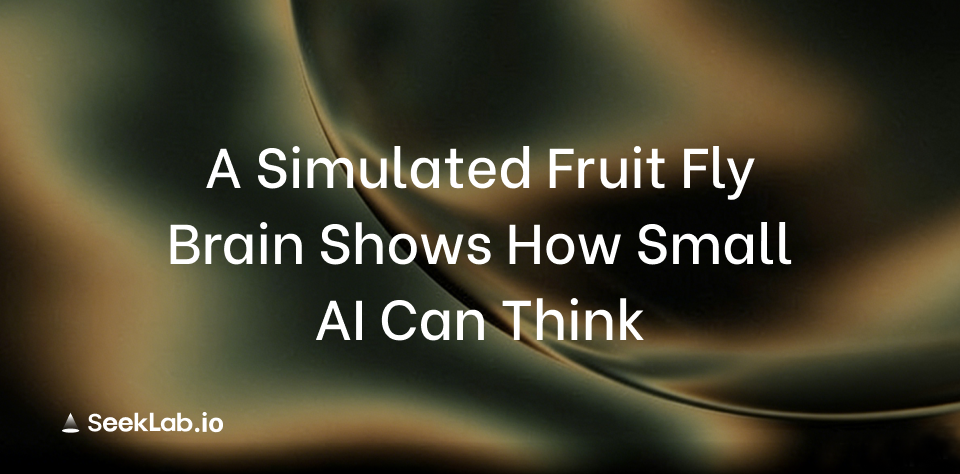 A Simulated Fruit Fly Brain Shows How Small AI Can Think
