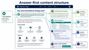 How to get cited by AI: answer the question in your first sentence